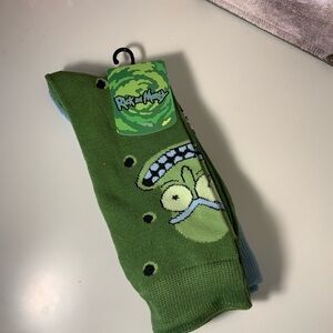 2 Pair of Novelty Gift Socks Rick & Morty NWT